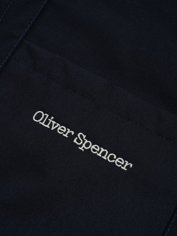 Oliver Spencer Weekend Tote Bag Park Navy