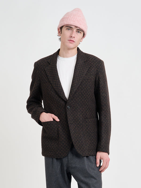 oliver spencer Westbury Jacket Killick Dark Multi