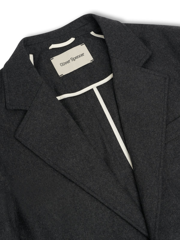 Oliver Spencer Westbury Jacket Richards Charcoal