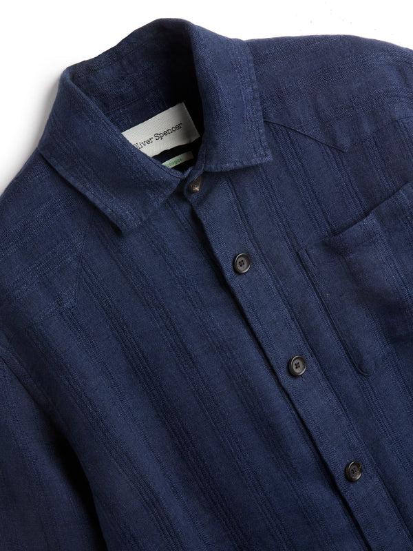 Oliver Spencer Witley Jacket Arnold Navy