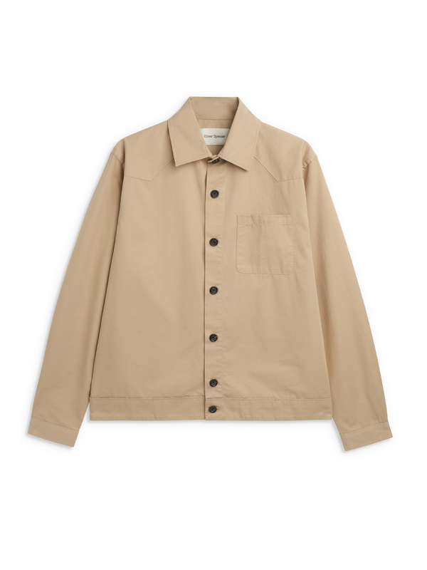 oliver spencer Witley Jacket Ashdown Beige