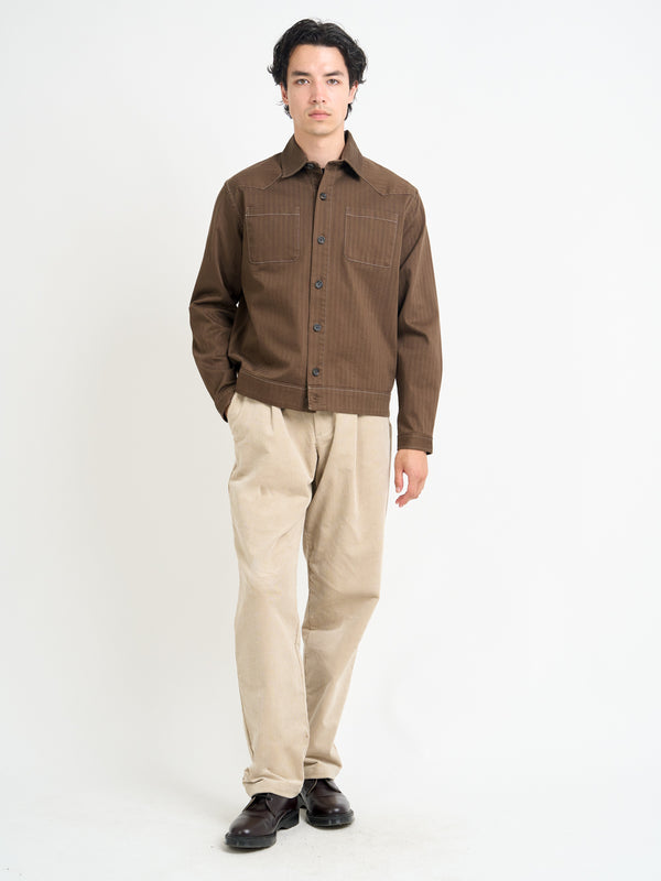 Oliver Spencer Witley Jacket Faulkes Brown