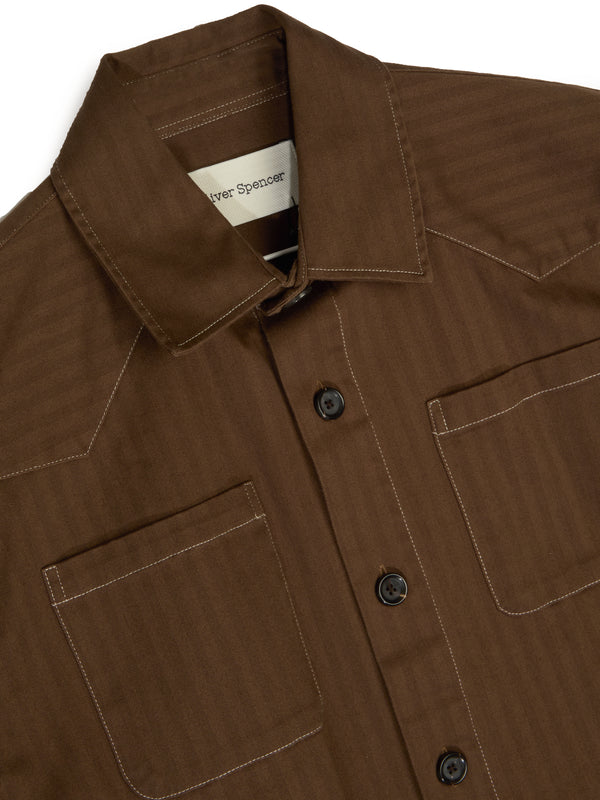 Oliver Spencer Witley Jacket Faulkes Brown