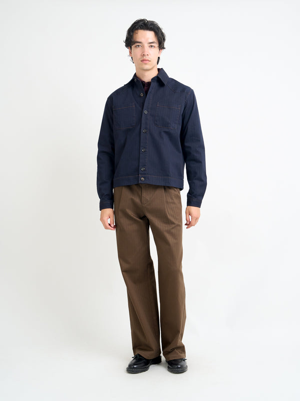 Oliver Spencer Witley Jacket Faulkes Navy