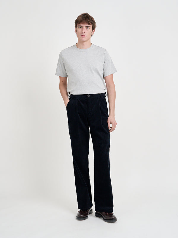 Oliver Spencer Orsman Trousers Deakin Cord Midnight