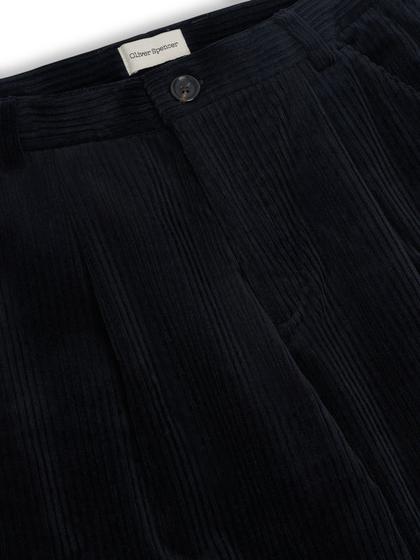 Oliver Spencer Orsman Trousers Deakin Cord Midnight