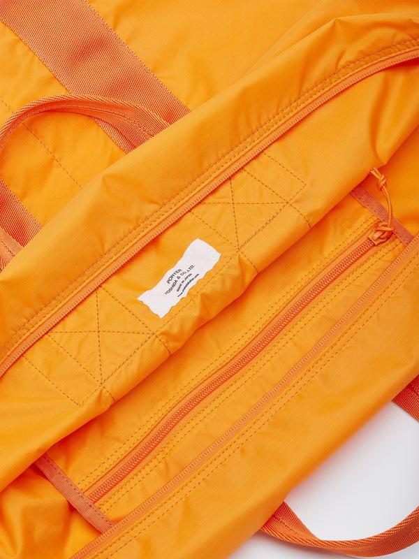 Oliver Spencer Porter-Yoshida & Co 2-way Flex Duffle Bag Orange