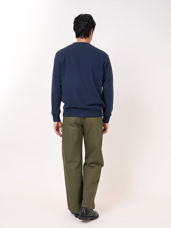 Oliver Spencer Reversible Sweatshirt Ruddock Midnight