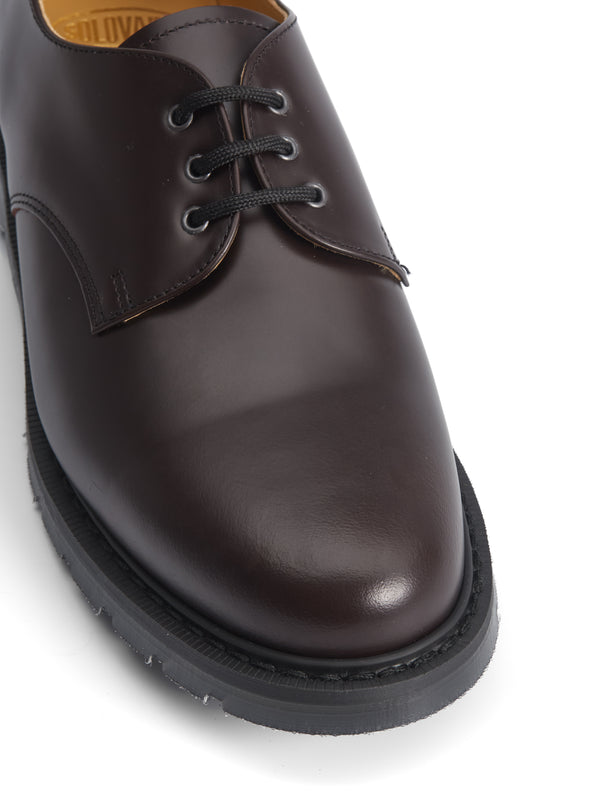 Oliver Spencer Solovair X Oliver Spencer Gibson Shoe Ox Blood Hi Shine Leather