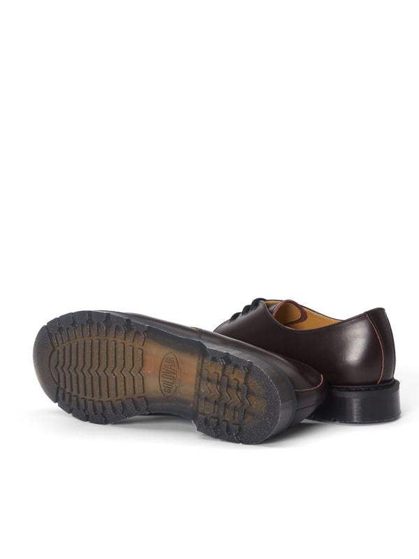 Oliver Spencer Solovair X Oliver Spencer Gibson Shoe Ox Blood Hi Shine Leather