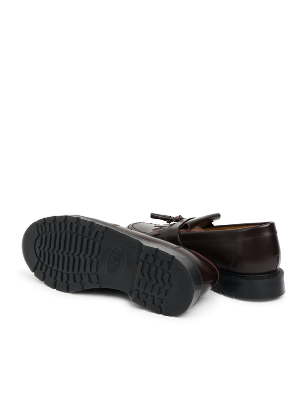 Oliver Spencer Solovair X Oliver Spencer Oxblood Hi Shine Leather Tassel Loafer