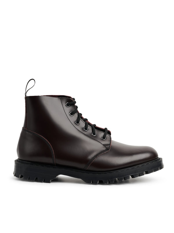 oliver spencer Solovair x Oliver Spencer Oxblood Hi Shine Leather Astronaut Boot