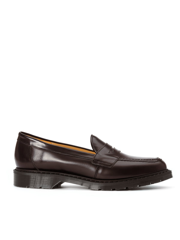 oliver spencer Solovair x Oliver Spencer Penny Loafer Ox Blood Hi Shine Leather