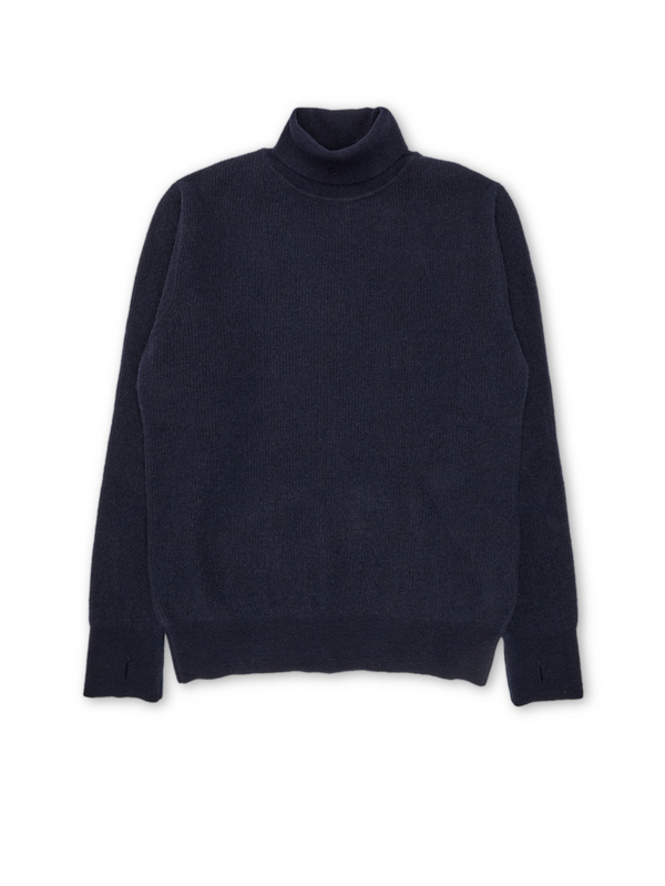 oliver spencer Talbot Roll Neck Jumper Hartwell Navy