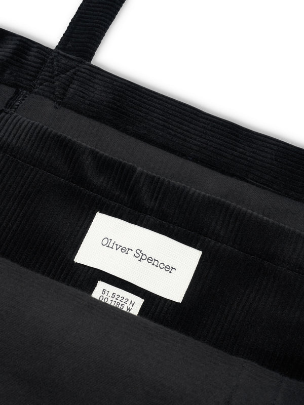 Oliver Spencer Weekend Tote Bag Kingsley Cord Black