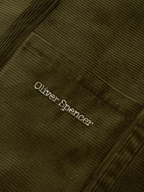 Oliver Spencer Weekend Tote Bag Kingsley Cord Green