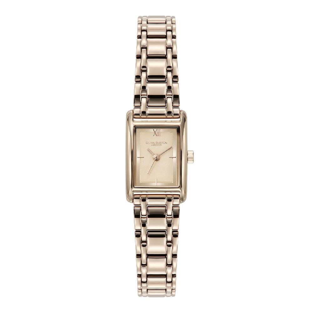 olivia burton 16mm Mini Grove Rose Gold Bracelet Watch