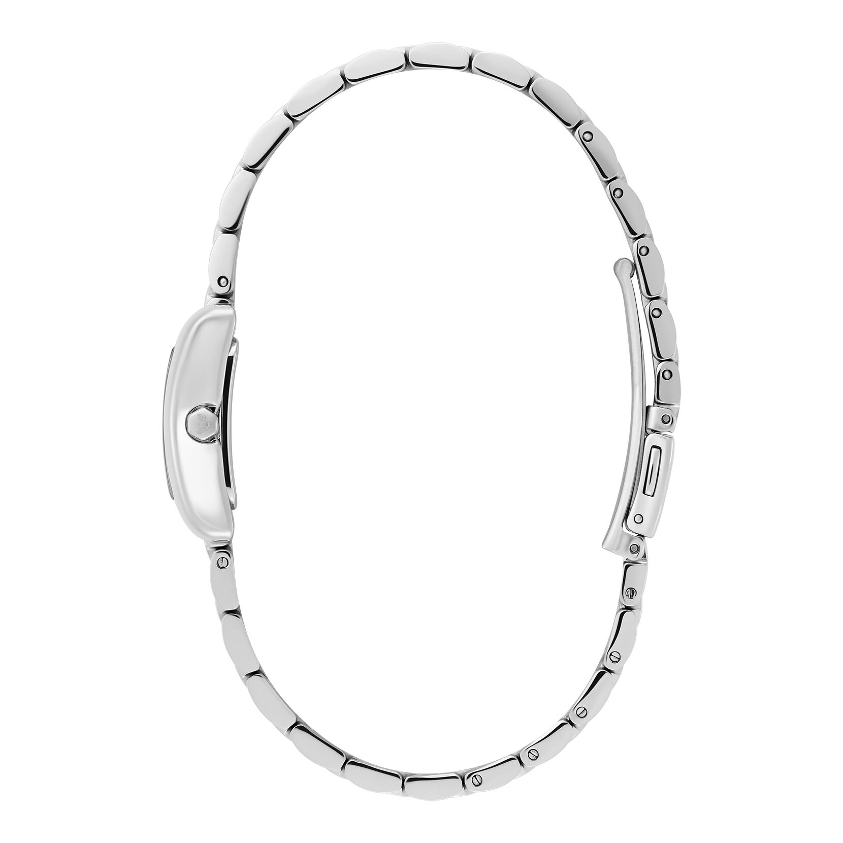 Olivia Burton 16mm Mini Grove White & Silver Bracelet Watch