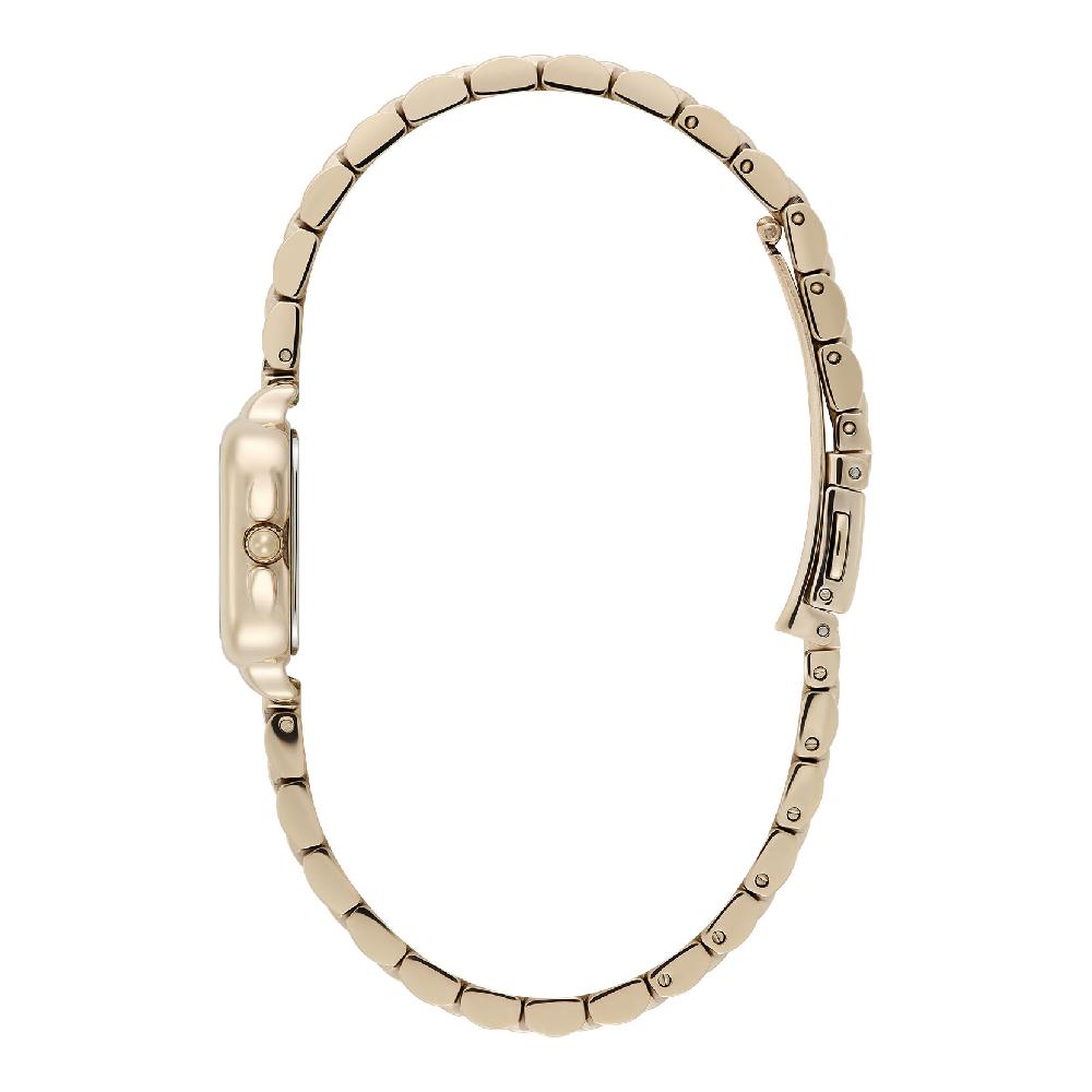 Olivia Burton 20mm Mini Grosvenor Earl Grey & Rose Gold Bracelet Watch