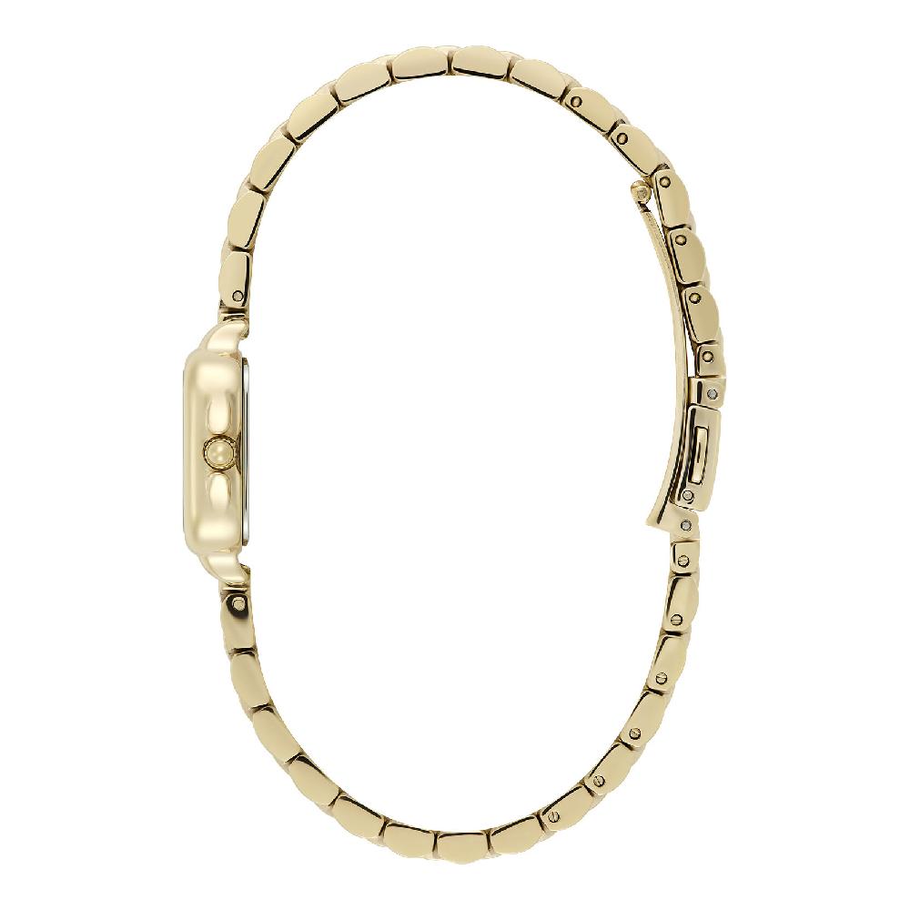 Olivia Burton 20mm Mini Grosvenor Ivory & Gold Bracelet Watch