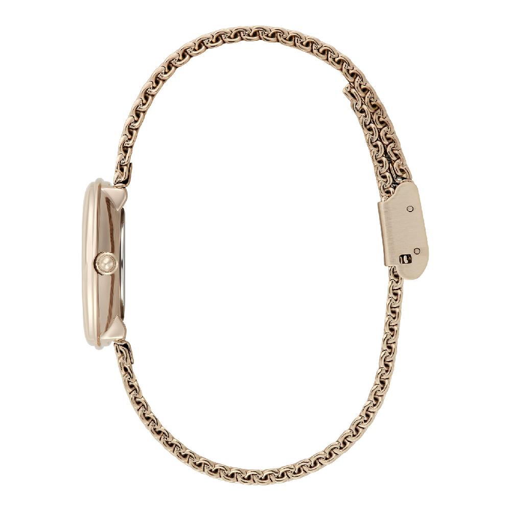 Olivia Burton 28mm Charing Blush & Rose Gold Mesh Watch