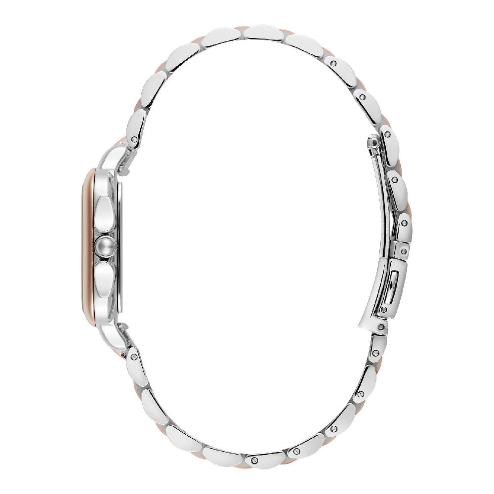 Olivia Burton 28mm Grosvenor White & Two Tone Bracelet Watch