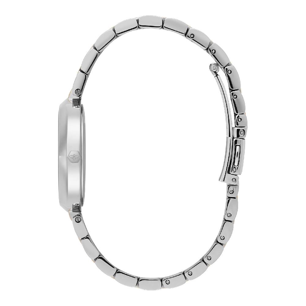 Olivia Burton 32mm Dimension T-Bar Chalk Blue & Two Tone Bracelet Watch