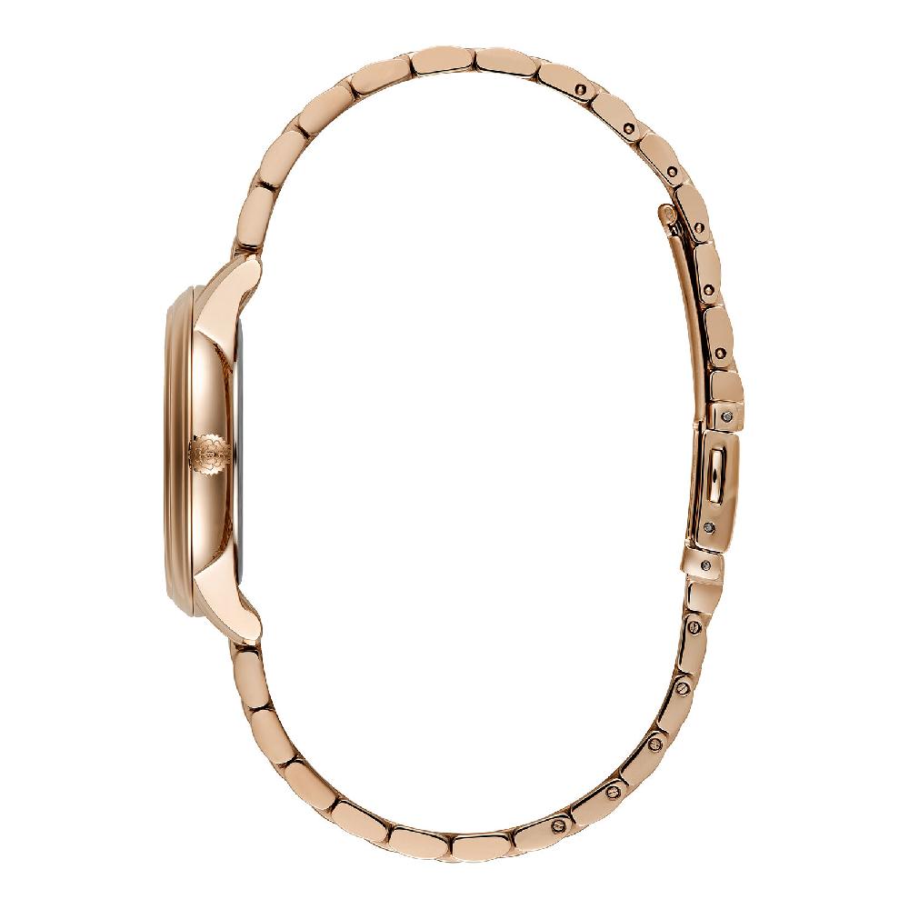 Olivia Burton 32mm Swirl Mushroom & Rose Gold Bracelet Watch