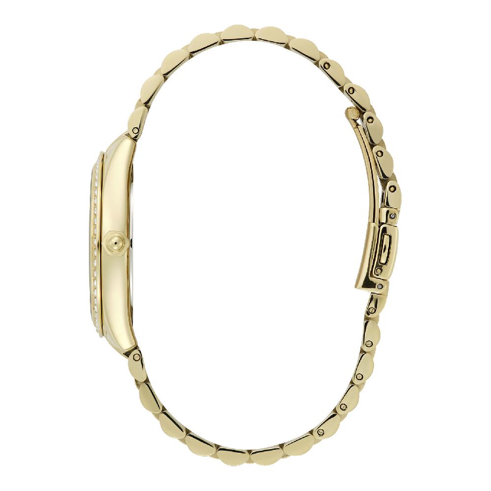 Olivia Burton 34mm Bejewelled Cherry Lacquer & Gold Bracelet Watch