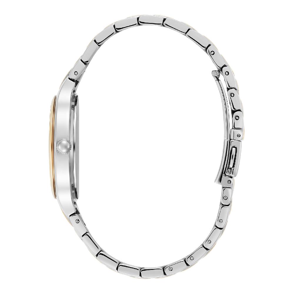 Olivia Burton 34mm Lea White & Two Tone Bracelet Watch