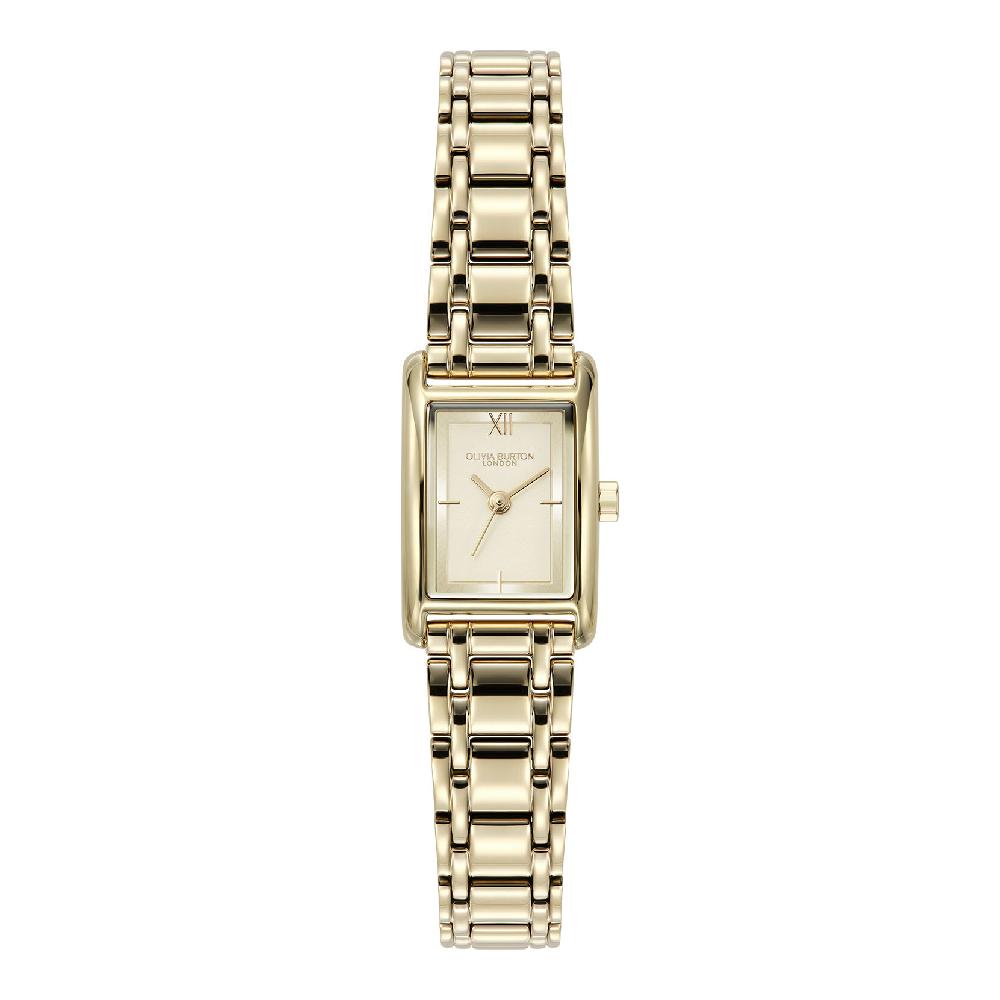 olivia burton 16mm Mini Grove Gold Bracelet Watch