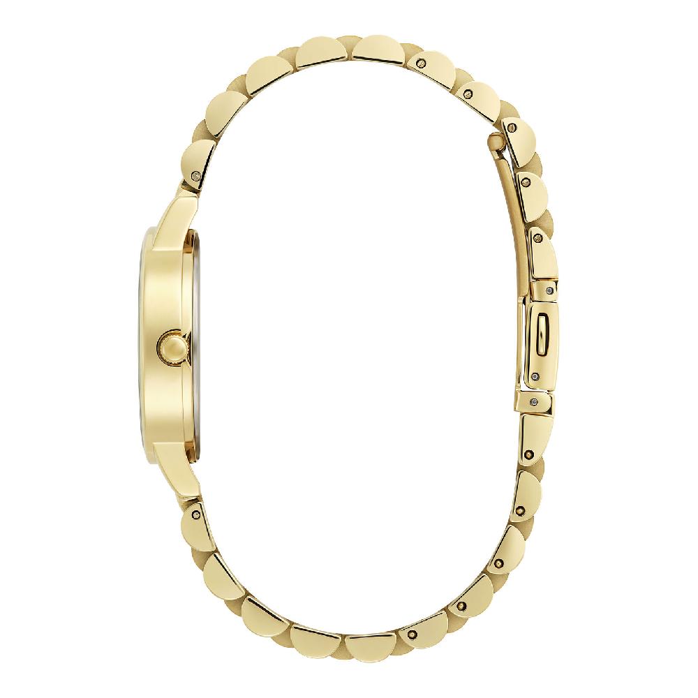 Olivia Burton 30mm White & Gold Bracelet Watch