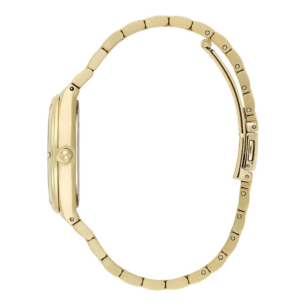 Olivia Burton 33mm Hexa Black & Gold Bracelet Watch