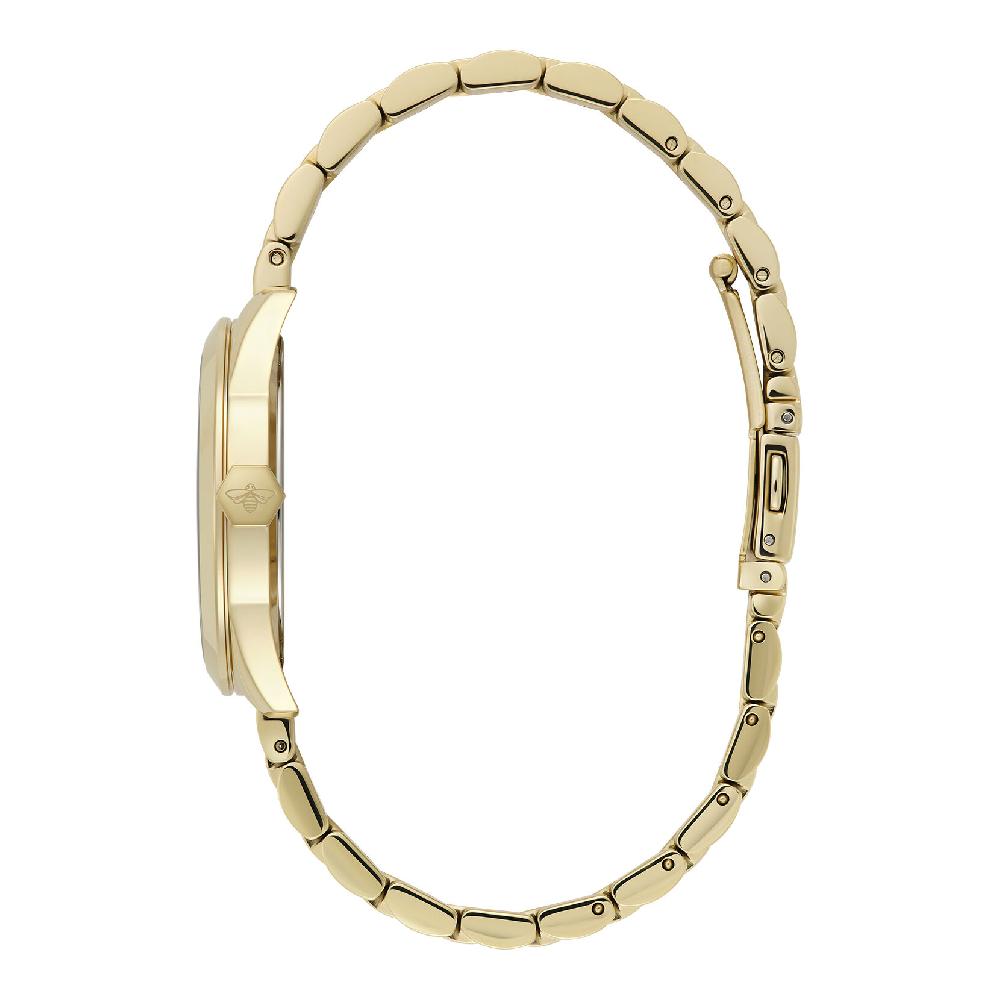 Olivia Burton 34mm Geo Black & Gold Bracelet Watch