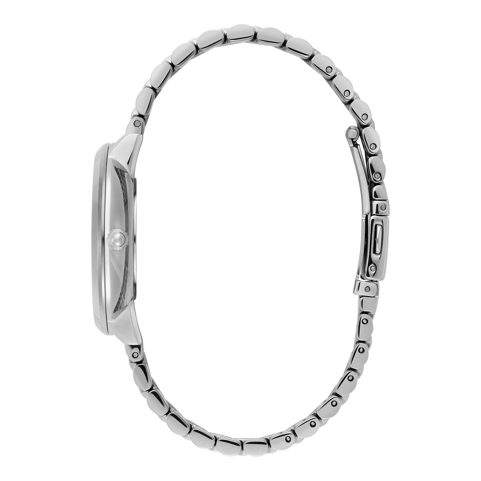 Olivia Burton 36mm Sunflower Silver Bracelet Watch