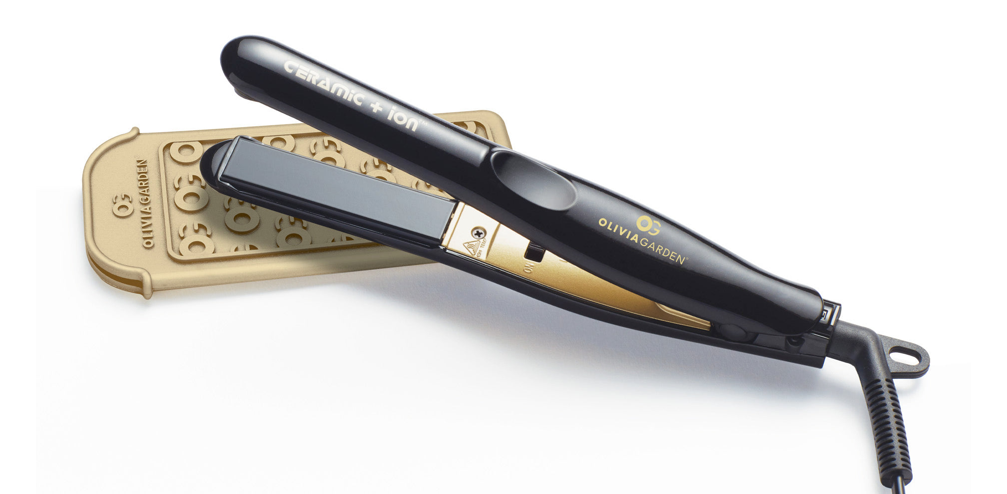 Olivia Garden Ceramic + Ion Travel Flat Ironwith FREE GIFT