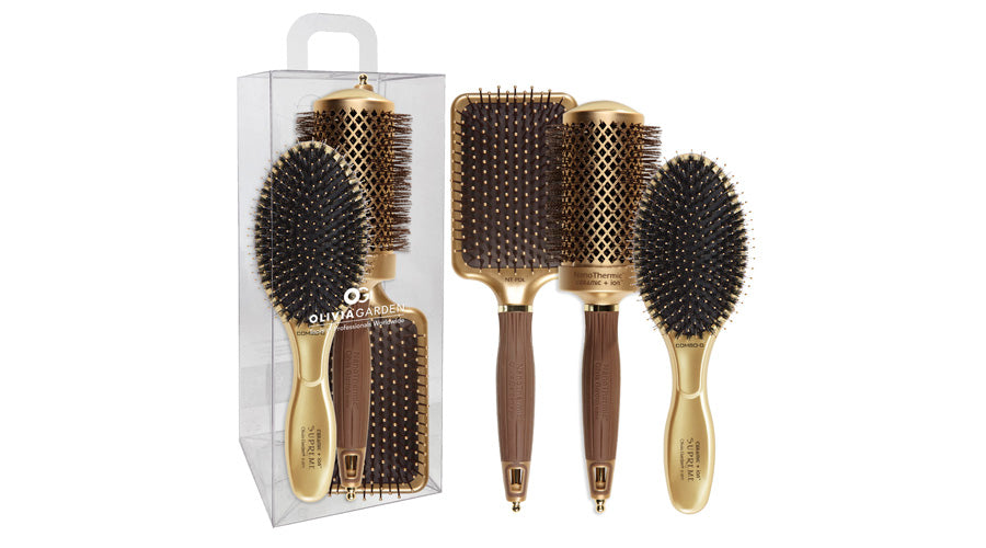 olivia garden GIFT SET - Volume Waves or Curls with Nanothermic