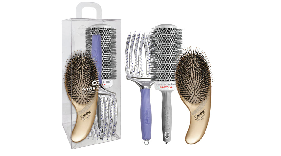 olivia garden GIFT SET - Waves or Curls on Extra Long Hair