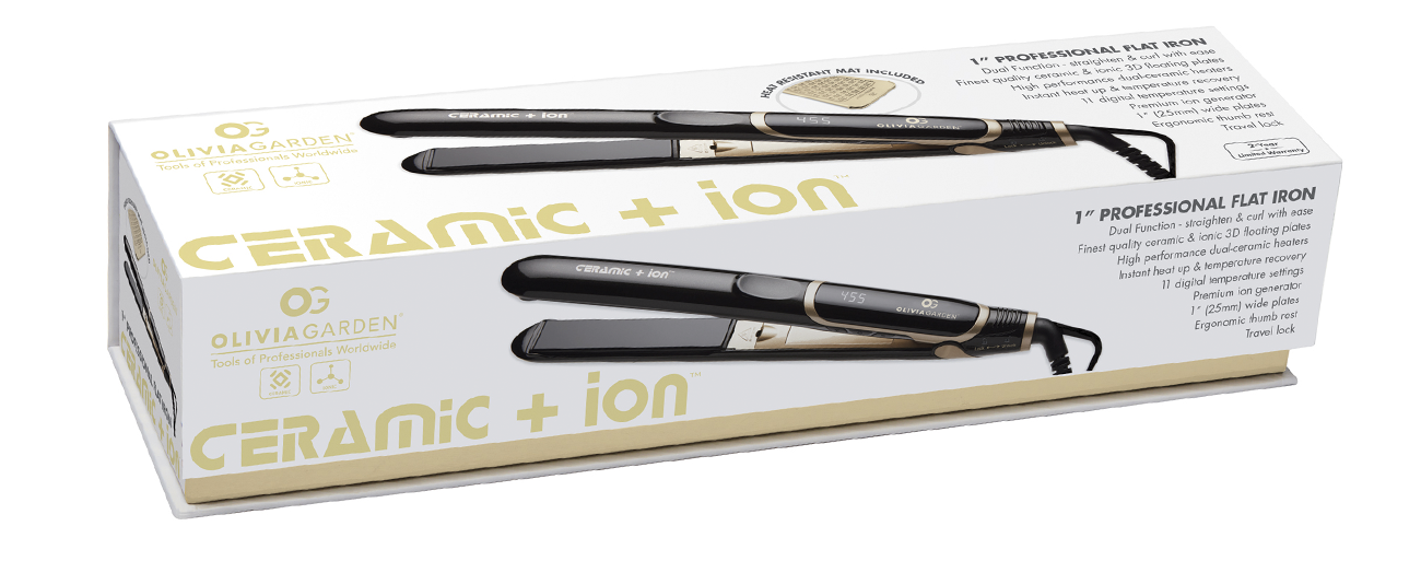 Olivia Garden Ceramic + Ion Flat Iron