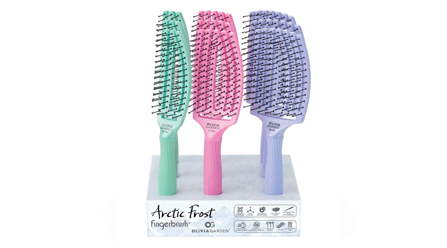 Olivia Garden Fingerbrush Arctic Frost
