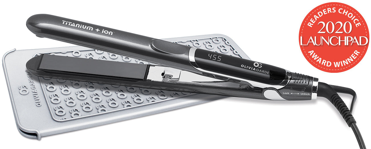 olivia garden Titanium + ion Flat Iron