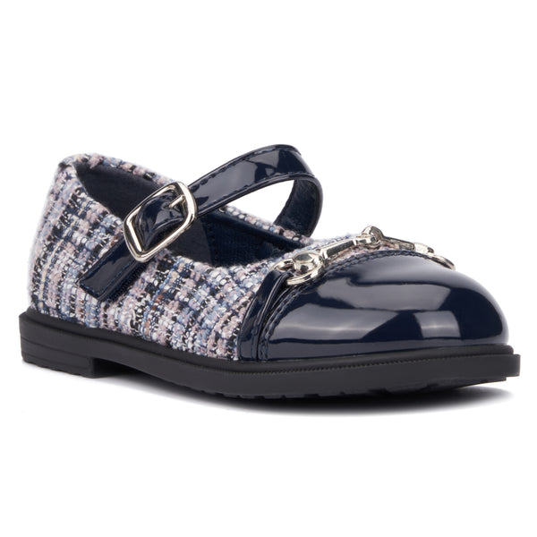 Olivia Miller Girl's Toddler Clear Skyz Maryjane Flats
