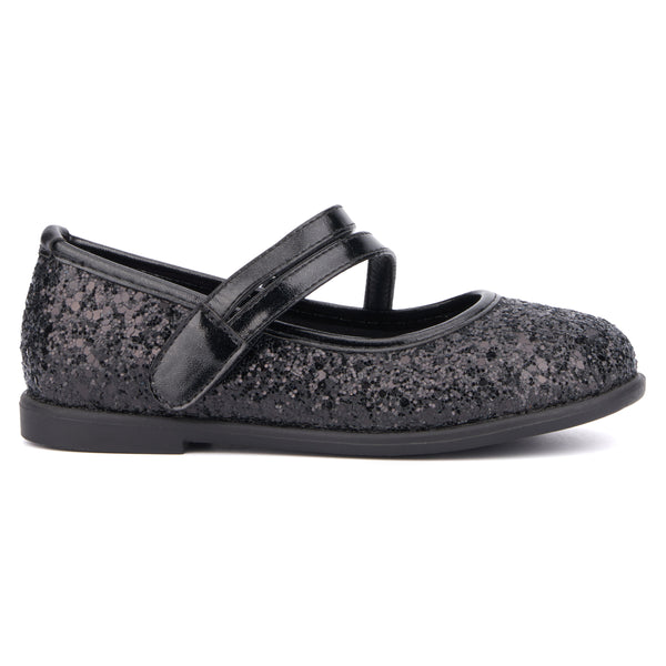 Olivia Miller Girl's Toddler Princess Heart Maryjane Flats