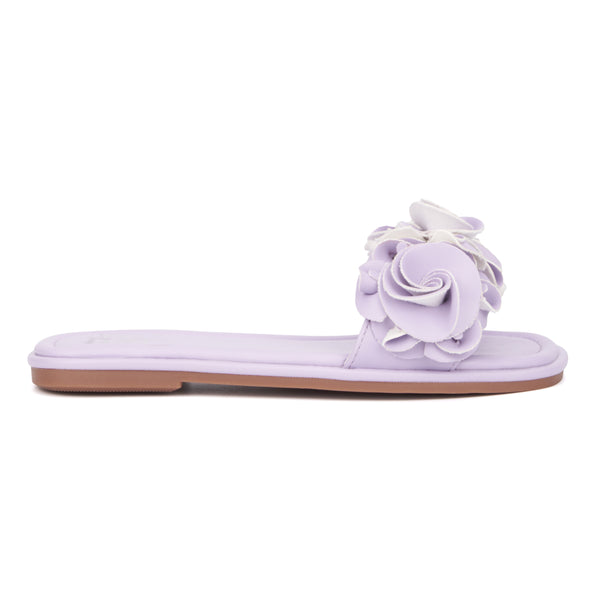 Olivia Miller Girl's Flower Child Slide Slipper