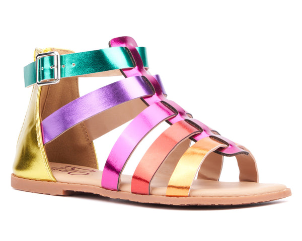 Olivia Miller Girls' Freckles Flat Sandal