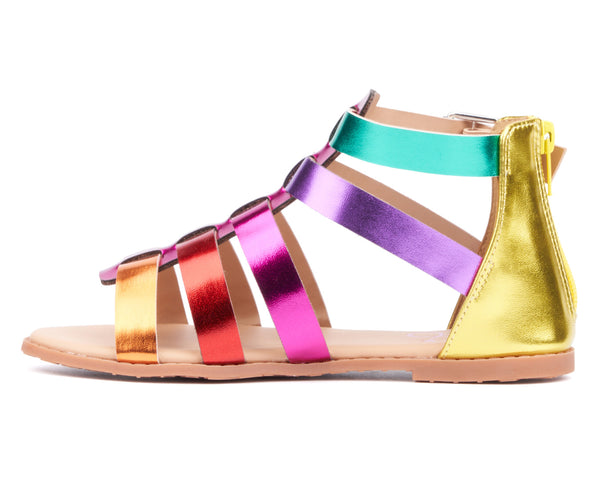 Olivia Miller Girls' Freckles Flat Sandal