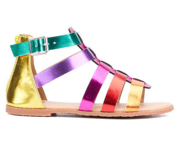 Olivia Miller Girls' Freckles Flat Sandal