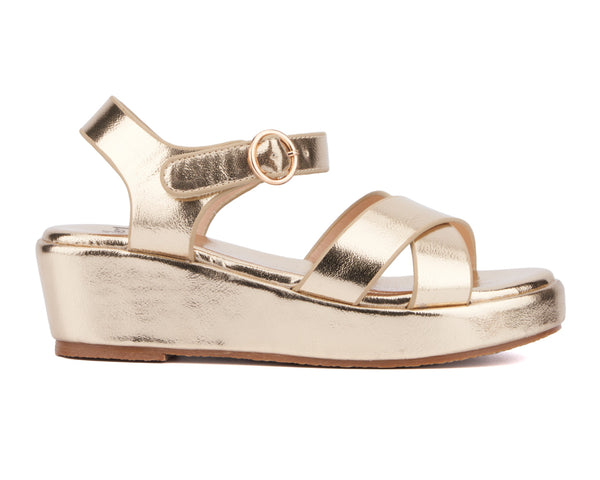 Olivia Miller Girls' Sweetie Platform Sandal