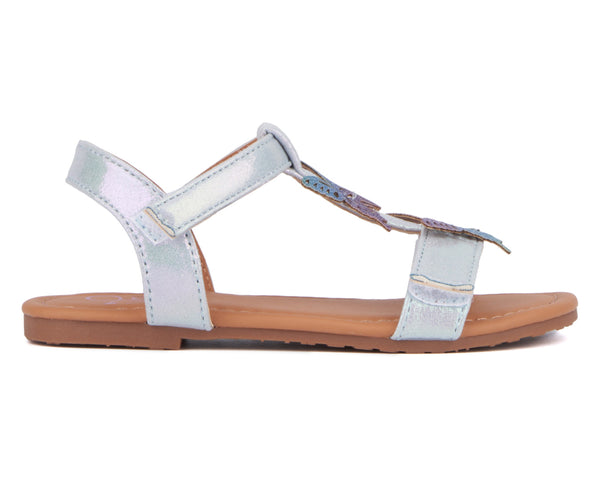 Olivia Miller Girls' Toddler Angel Flat Sandal