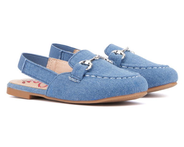 olivia miller Girls' Toddler Darling Loafer